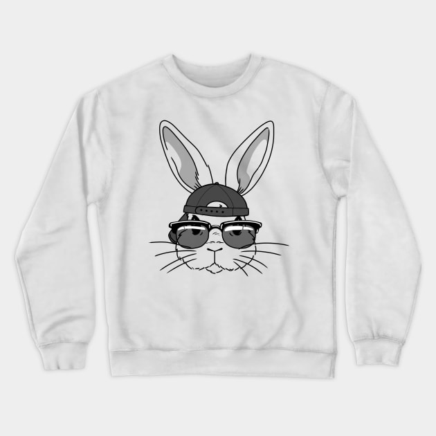 Man bun Crewneck Sweatshirt by ACDesigns